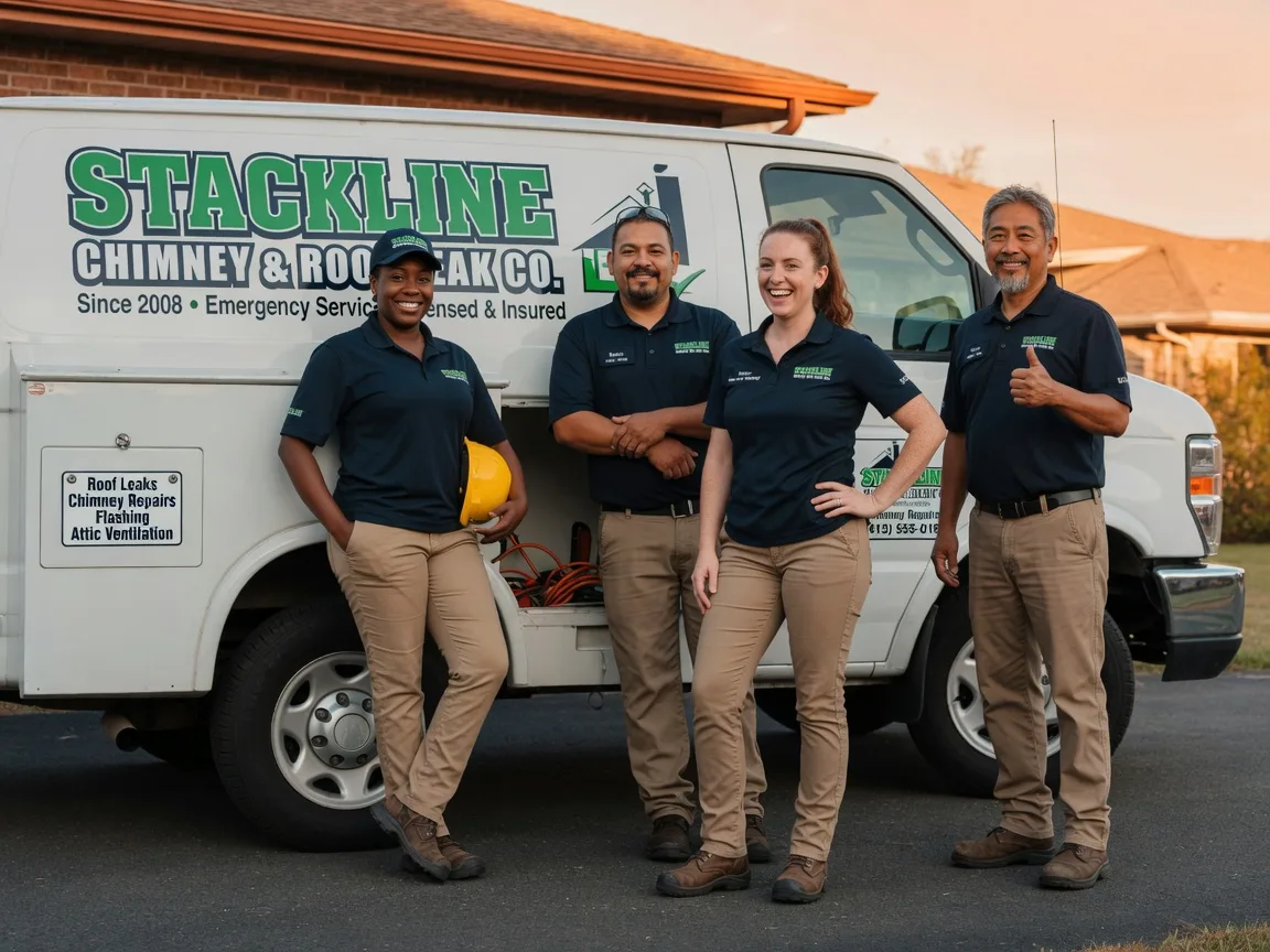 Chimney flashing repair company in Asheville, NC